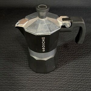 Black Stovetop Espresso Maker